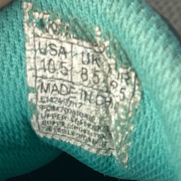 Saucony Raptor TR 2 Gray Green Lace Up Running Shoes Size 10.5 - Picture 8 of 8